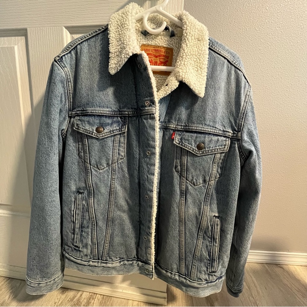 Levis Denim Sherpa Jacket